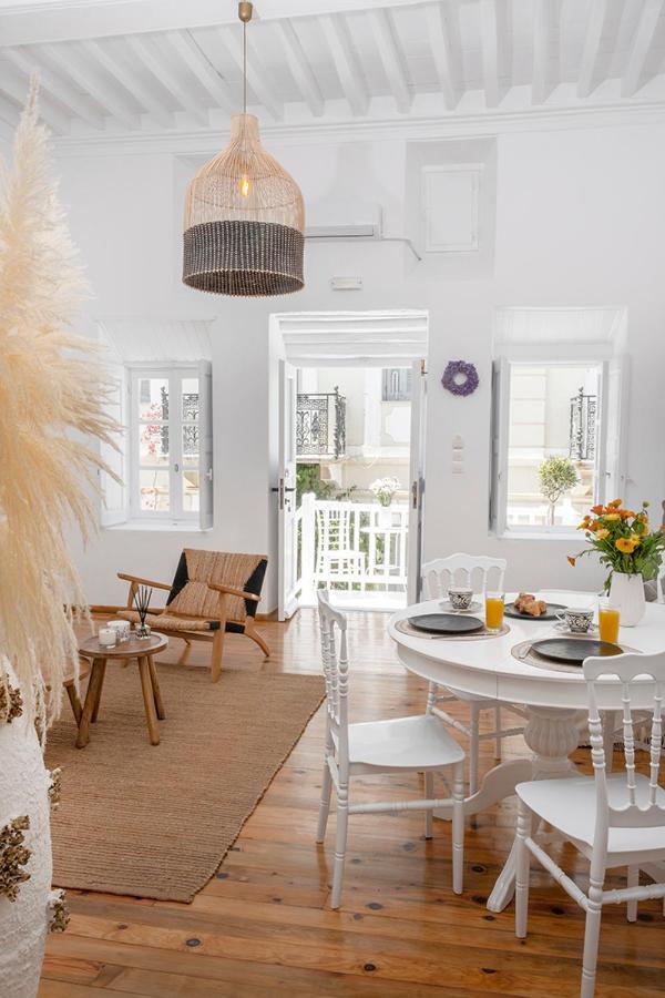 Вилла Mykonos Be Chic Luxury Mansion Mykonos Town Экстерьер фото